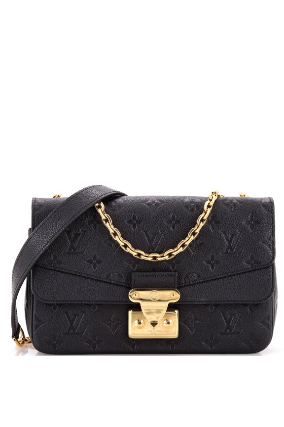 Pre-Owned Marceau Handbag Monogram Empreinte Leather By Rebag