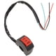 thumbnail image 1 of Interruptor de manillar de motocicleta eléctrica de 4 piezas, control de luz alta/baja, interruptor de palanca de foco LED para mayor seguridad y comodidad al conducir., 1 of 7