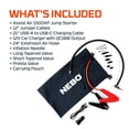 thumbnail image 2 of NEBO Assist AIR 1500XP - Arrancador de Salto para Coche, Camión y SUV, 2 of 7
