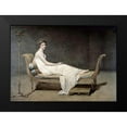 thumbnail image 2 of David, Jacques-Louis 18x14 Black Modern Framed Museum Art Print Titled - Portrait of Mrs. Recamier, 2 of 5