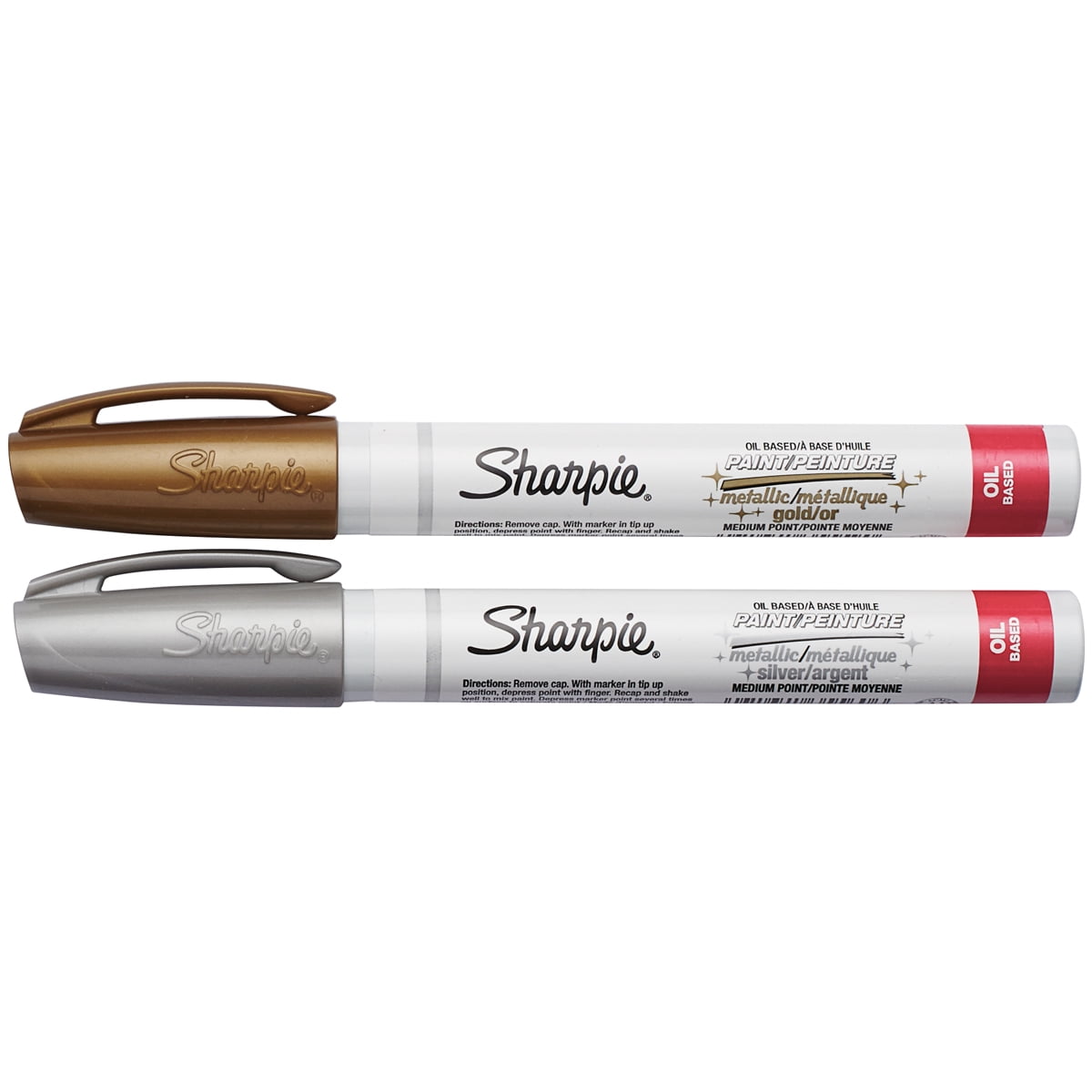  Sharpie Oil-Based Paint Marker - Extra Fine Point - Metallic  Silver