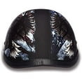thumbnail image 3 of Daniel Smart Manufacturing 6002USA-2XL Eagle Cap with Flames USA - Non Dot, Black - 2XL, 3 of 7