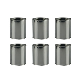 AKOLAFE 4 Pack Empty Paint Cans with Lids 1 Gallon Paint Can with Lids &  Handles (
