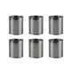 thumbnail image 1 of EeaseMX Botes de pintura redondos de hierro, práctico recipiente de almacenamiento de pintura, contenedor de tinta duradero (0,3 L), 6 uds., 1 of 7