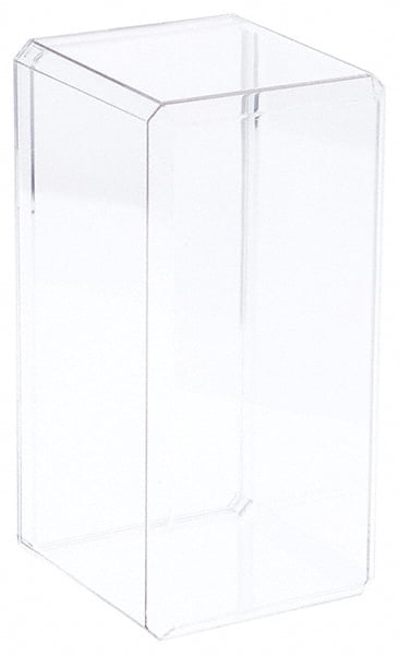 9 x 4.375 x 4.125 With Mirror For 1:24 Scale Cars Pioneer Plastics 6 Clear Acrylic Display Cases 
