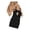 Light Brown, variant on Chenyin 8-12 Years Girls Halter Dresses 2PCS Outfit Kids Long Sleeve Hooded Plush Jacket and Strappy Dresses Fall Winter Fashion Set for Girls