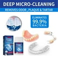 thumbnail image 4 of Retainer Cleaner, Retainer Cleaner Tablets 100pcs Sanitizing Oral  For Teeth Braces Odor For Outdoors, 4 of 8