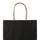 thumbnail image 4 of Paquete de 100 bolsas de papel bagmad, tamaño mediano, 20 x 12 x 25 cm, color negro kraft, 4 of 8