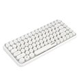 thumbnail image 4 of Ajazz Ajazz 308i Wireless Bluetooth Keyboard - 84 Keys Compact Design, Multi-Device Compatibility for Windows, iOS, Android, White, 4 of 7
