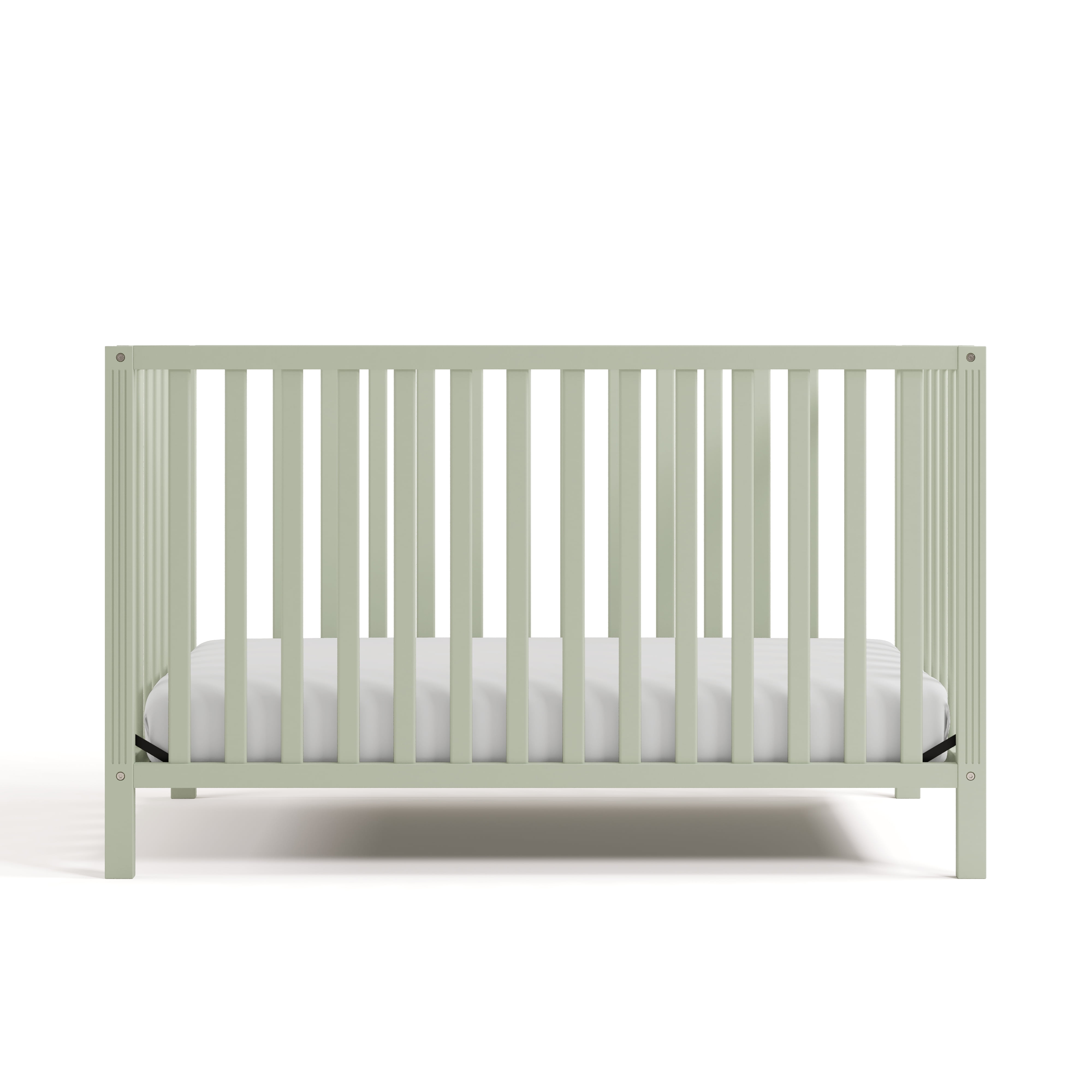 Storkcraft Morningside 5-in-1 Convertible Baby Crib, Sage