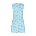 thumbnail image 4 of Ovzne Robes pour Femmes Robe de Plage Robe de Vacances Printemps et Été pour Femmes Bouton Col en V Robe à Bretelles Robe de Vacances Liquidation, 4 of 5