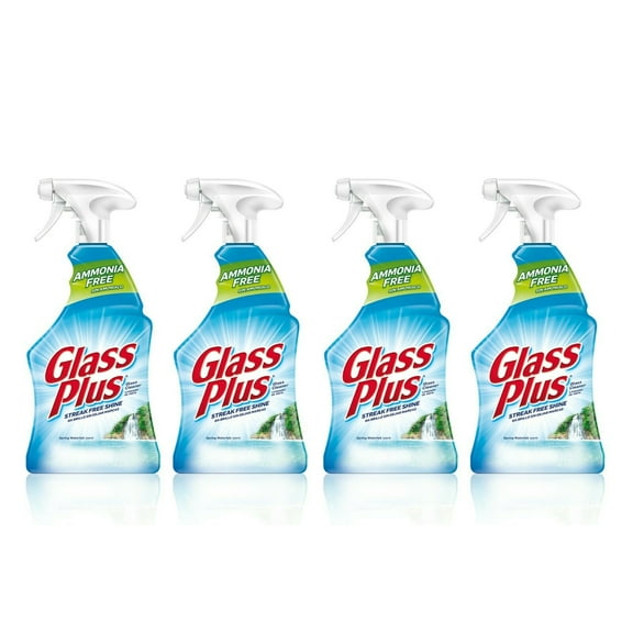 Glass Plus Glass , Multi-Surface Glass , 32 oz (Pack of 4)