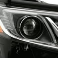 thumbnail image 3 of AKKON - Fits 2018-2024 Toyota Camry L LE SE Halogen Type Black Headlights Headlamp Right Passenger Side 18-20, 3 of 6