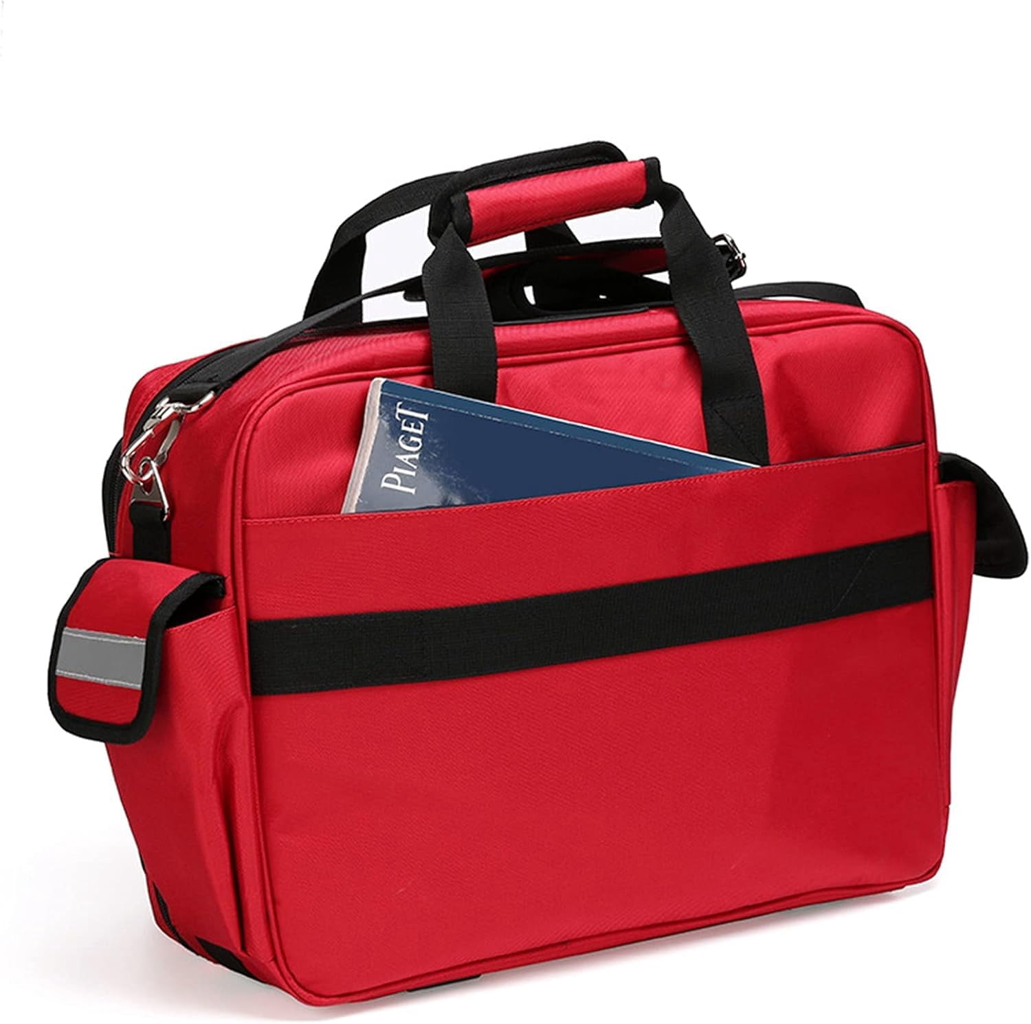 First Aid Backpack Bag Empty Emergency Red First Aid Medical Backpacks Large-Capacity Emergency Rescue Kit