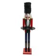 thumbnail image 1 of Northlight 48.25" Red and Black Christmas Butler Nutcracker with Tray, 1 of 4