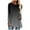 Gray, variant on Womens Loose Fitting Tunic Tops Ombre Crewneck Sweatshirts Casual Long Sleeve Pullover Cute Shirts Ladies Blouses