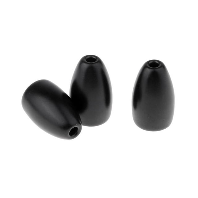 S SERENABLE Poids de Retournement en Forme de Tungstène pour Pêche 3 Pcs 3 16 3 Pcs