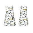 thumbnail image 7 of Lsque Dachshund Dog Puppy Pattern Summer Dresses for Women – Sleeveless T-Shirt Swing Sundress, Perfect for the Beach and Casual Days, 7 of 7
