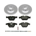 thumbnail image 2 of Power Stop Front Euro-Stop ECE-R90 Certified Brake Pad and Rotor Kit ESK6073 Fits 2014 BMW X1, 2 of 5