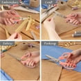 thumbnail image 2 of BambooMN Titanium Softgrip Scissors Set - Pinking, Sewing, Arts, Crafts, Office - 1 Set of 4 - Pink, 2 of 6