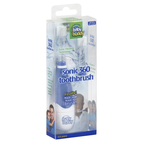 baby buddy sonic 360 toothbrush