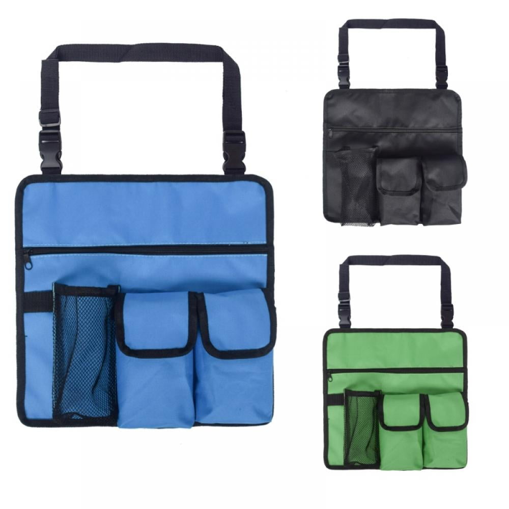 Beach Chair Armrest Bag Handy Pockets Shoreline Tote Bag Outdoor Chair Organizer Hanging Storage Bag Pouch Shoulder Side Bag for Camping
