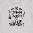 thumbnail image 4 of Inktastic Mommy Daddy Little Valentine Boys or Girls Baby T-Shirt, 4 of 5