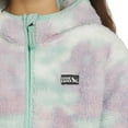thumbnail image 4 of Eddie Bauer Youth Kid's High Pile Plush Hooded Full Zip Jacket (Light Blue/Small), 4 of 7