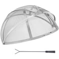 thumbnail image 1 of Tapa de malla Fire Pit Spark VEVOR, 30 cm de diámetro, acero inoxidable, 1 of 9