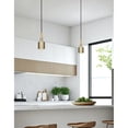thumbnail image 3 of RHS-1P-AGB-Dainolite-Rhoswen - 1 Light Pendant-9 Inches Tall and 3.5 Inches Wide-Aged Brass Finish, 3 of 3