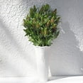 thumbnail image 6 of Viworld Real Size Artificial Thistle Flowers Real Touch 8 Stems Rustic Purple Thistle Decor Spray Eryngium | Sea Holly for Wedding Bouquet Centerpiece 26 inches, 6 of 6