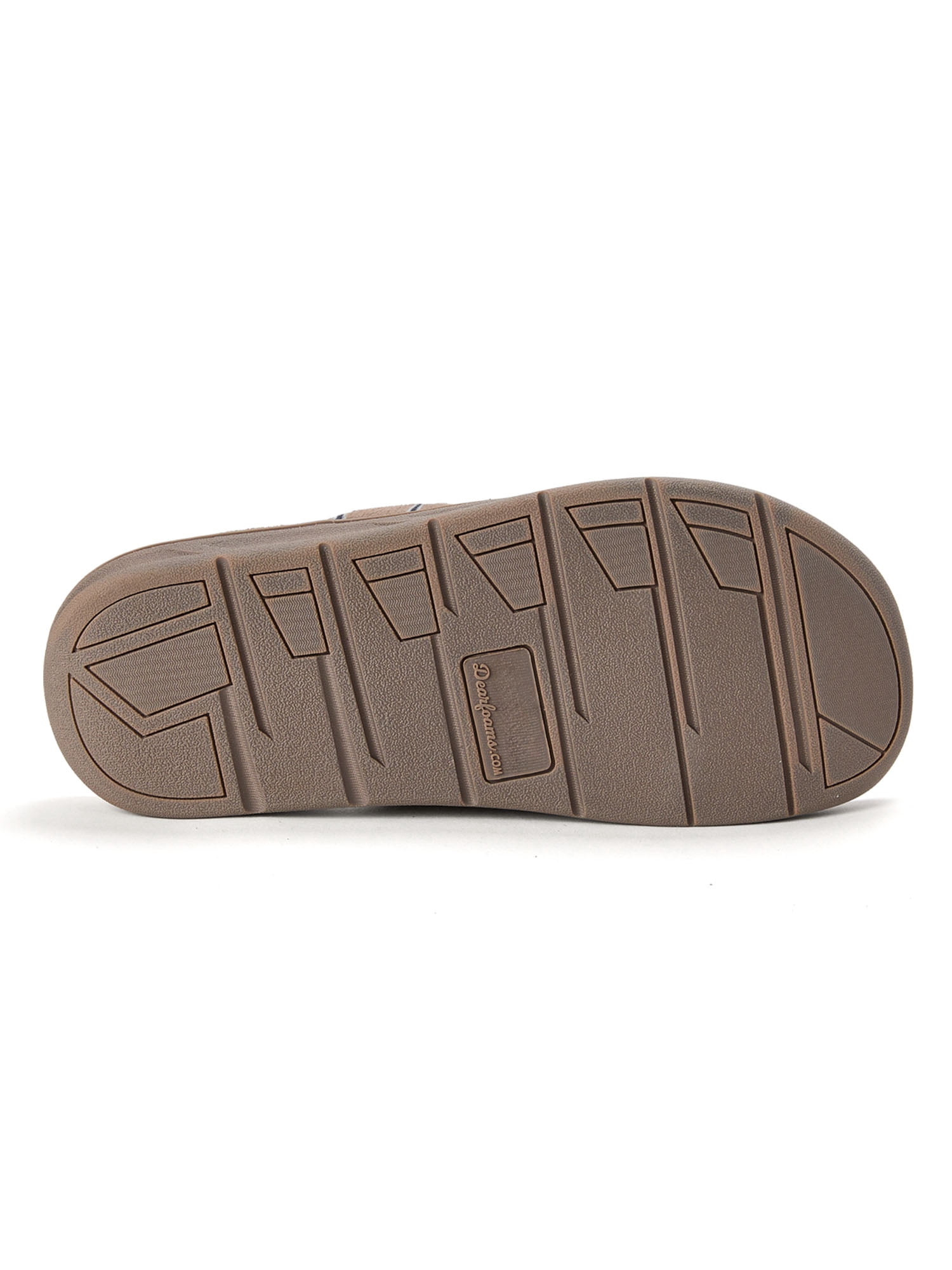 Dearfoams Cozy Comfort Men's Striped Slide Slippers