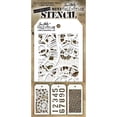 thumbnail image 2 of Tim Holtz Mini Layered Stencil Set 3/Pkg-Set #2, 2 of 2