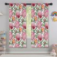 thumbnail image 5 of Blackout Kids Curtains,Pioneer Flower Floral Print Pattern Childrens Insulated Curtains Set Of 2,Bedroom Essentials,Toddler Room Decor 42"x63", 5 of 5