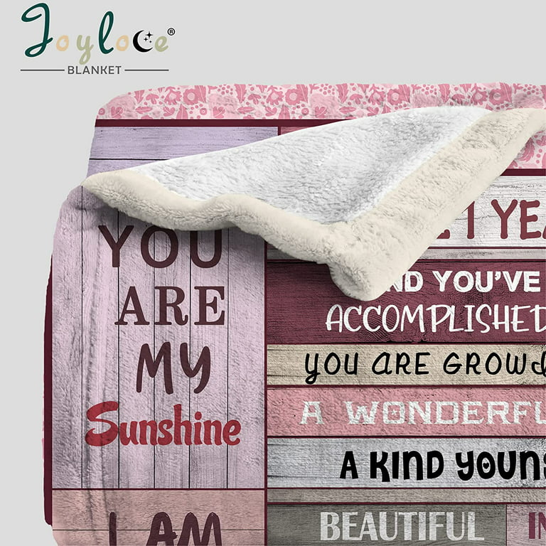 Joyloce to My Mom Blanket from Daughter - Meaningful Gifts for Mom 60x50,  Fleece Throw Blankets Birthday Gifts for Women - Mom Gifts Ideas from Kids