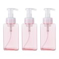 thumbnail image 1 of Dispensador de champú y acondicionador de 450 ml/15 oz, paquete de 3 botellas vacías con bomba reutilizables, 1 of 5