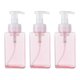 thumbnail image 1 of Dispensador de champú y acondicionador de 450 ml/15 oz, paquete de 3 botellas vacías con bomba reutilizables, 1 of 5