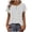Navy, variant on ZUKMRJPC Womens Summer Tops Short Sleeve Crewneck Polka Dot Button Down Pullover Tees Casual Loose Fit Basic Tunic Shirts