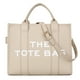 thumbnail image 2 of Bolso Hombro PU Bolsos Con Asa 13 Pulgadas para Viajes Al Aire Libre Compras (Beige), 2 of 9
