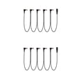 thumbnail image 2 of Eigraketly Pedales de guitarra Conector en ángulo Cadena Cable de alimentación Pedales de efectos de guitarra Cable de alimentación, tres 2piezas, 2 of 6
