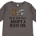 thumbnail image 4 of Inktastic Adopt a Rescue Dog Pet Boys or Girls Long Sleeve Toddler T-Shirt, 4 of 5