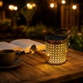 thumbnail image 4 of Solar Lights Outdoor Decorative, Solar Watering Can Lights (Warm White) | Solar Lantern Outdoor Waterproof, Hanging Light for Yard, Patio, Gardening Gift for Moms Birthday, Garden Decor, 4 of 6