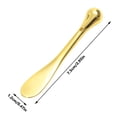 thumbnail image 2 of Alloy Eye Spoon Massage Stick Facial Eye Applicator Tool for Relaxing Skin Care Massage, 2 of 5