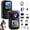 5K-128GB, variant on Motorcycle Camera, 5K HD Action Camera with Dual Screen, Image Stabilization and Memory Card, 24MP Waterproof Sports Cameras for Motorcycle Riding Cycling Diving Fishing and Travel,1080P-128GB