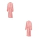 thumbnail image 3 of Pijama Qarigey de Algodón para Mujer Transpirable Rosa Azul Marrón S M L, 3 of 6