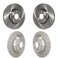 thumbnail image 1 of CMX Front Rear Disc Brake Rotors Kit for Car 2012-2015 Land Rover Range Evoque K8-101560, 1 of 8