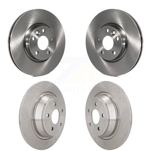 CMX Front Rear Disc Brake Rotors Kit for Car 2012-2015 Land Rover Range Evoque K8-101560