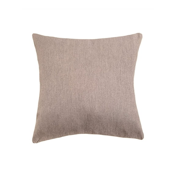 Essential Mocha Brown Indoor Outdoor Pillow 14x20