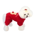 thumbnail image 1 of Agiferg Pet Clothes Dog Costume Four-legged Christmas Teddy Cashmere, 1 of 5