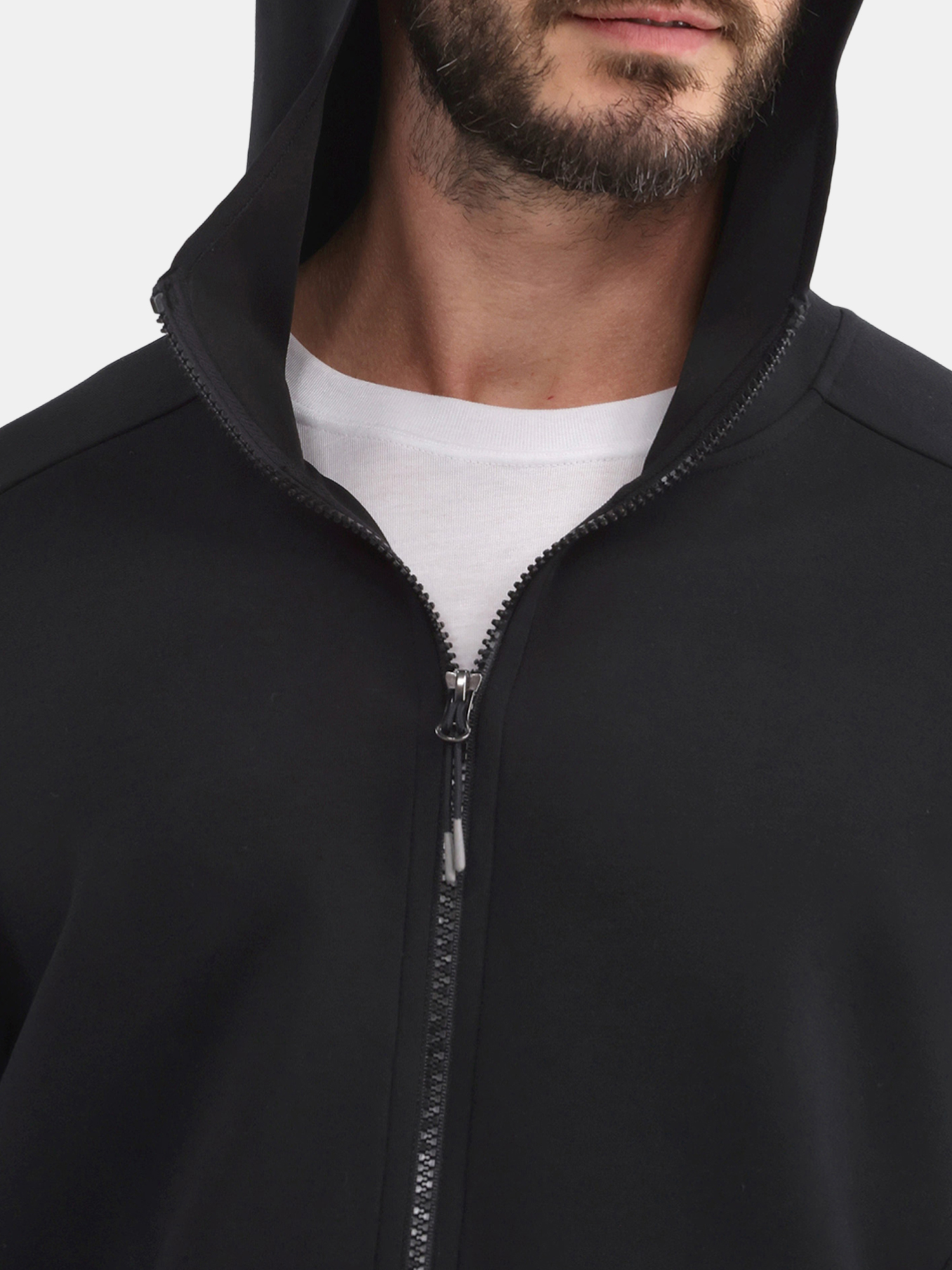 Athletic Works Men's and Big Men's Fusion Knit Zip Jacket, Sizes S-3XL